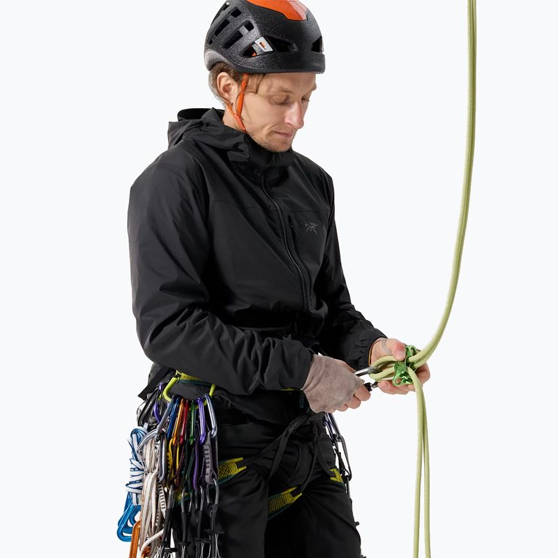 Куртка вітрозахисна чоловіча  Arc'Teryx Squamish Hoody black 6