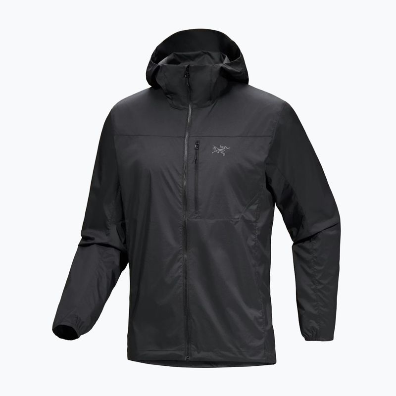 Куртка вітрозахисна чоловіча  Arcteryx Squamish Hoody black 9