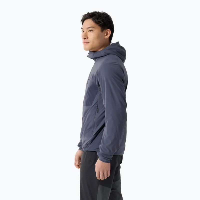 Куртка утеплена чоловіча Arc'teryx Proton SL Hoody dark stratus/black sapphire 4