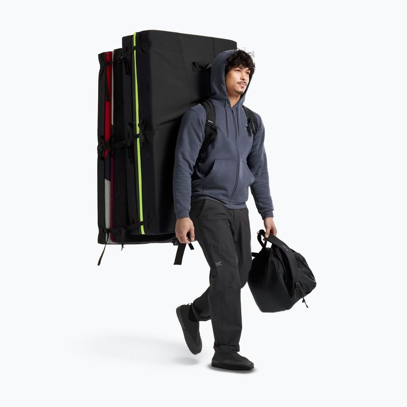 Чоловіча трекінгова флісова кофта Arcteryx Emblem Fleece Full-Zip Hoody dark stratus 2