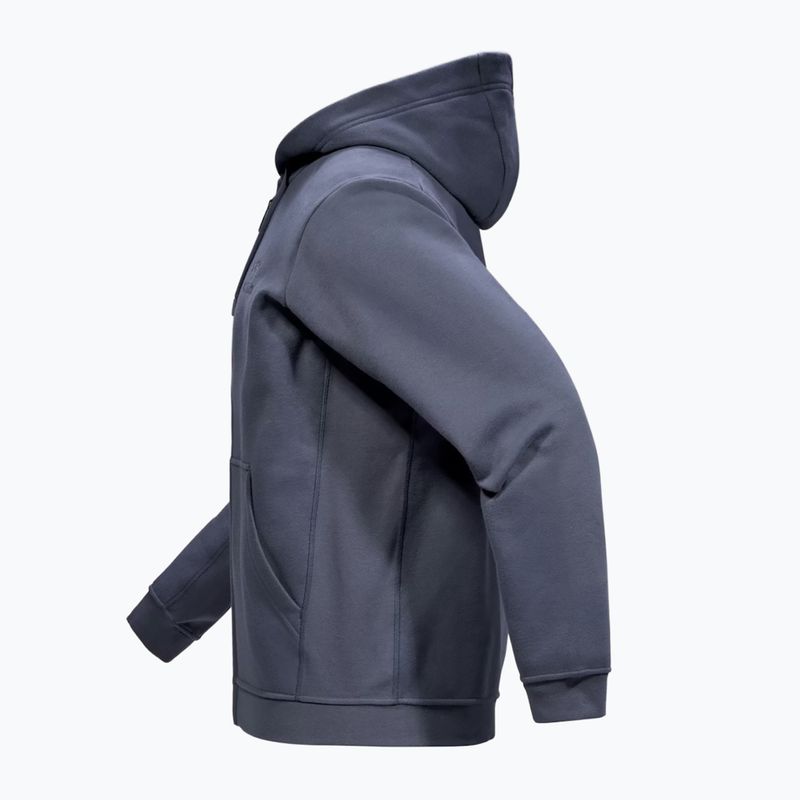 Чоловіча трекінгова флісова кофта Arcteryx Emblem Fleece Full-Zip Hoody dark stratus 7