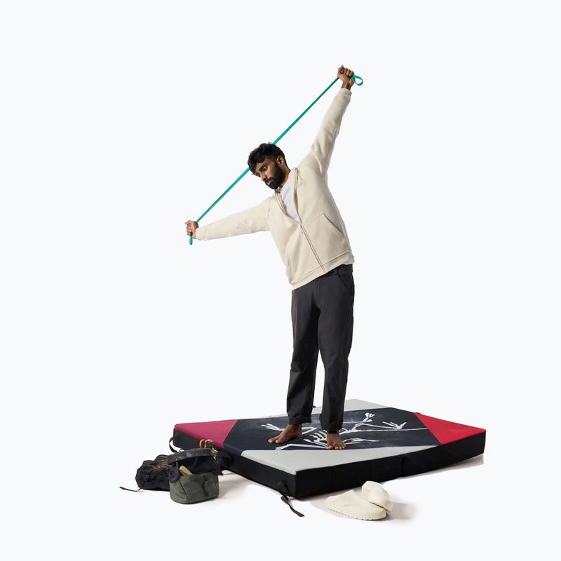 Чоловіча трекінгова флісова кофта Arcteryx Emblem Fleece Full-Zip Hoody sea salt 2