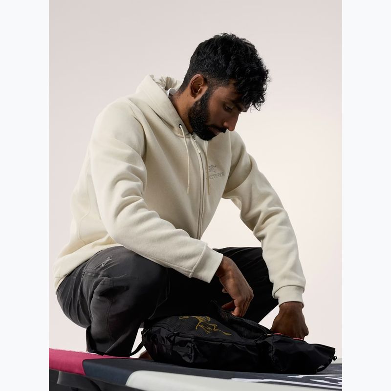 Чоловіча трекінгова флісова кофта Arc'teryx Emblem Fleece Full-Zip Hoody sea salt 6