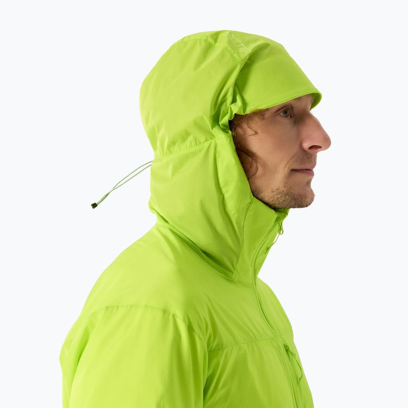 Куртка вітрозахисна чоловіча  Arc'Teryx Squamish Hoody mantis 5