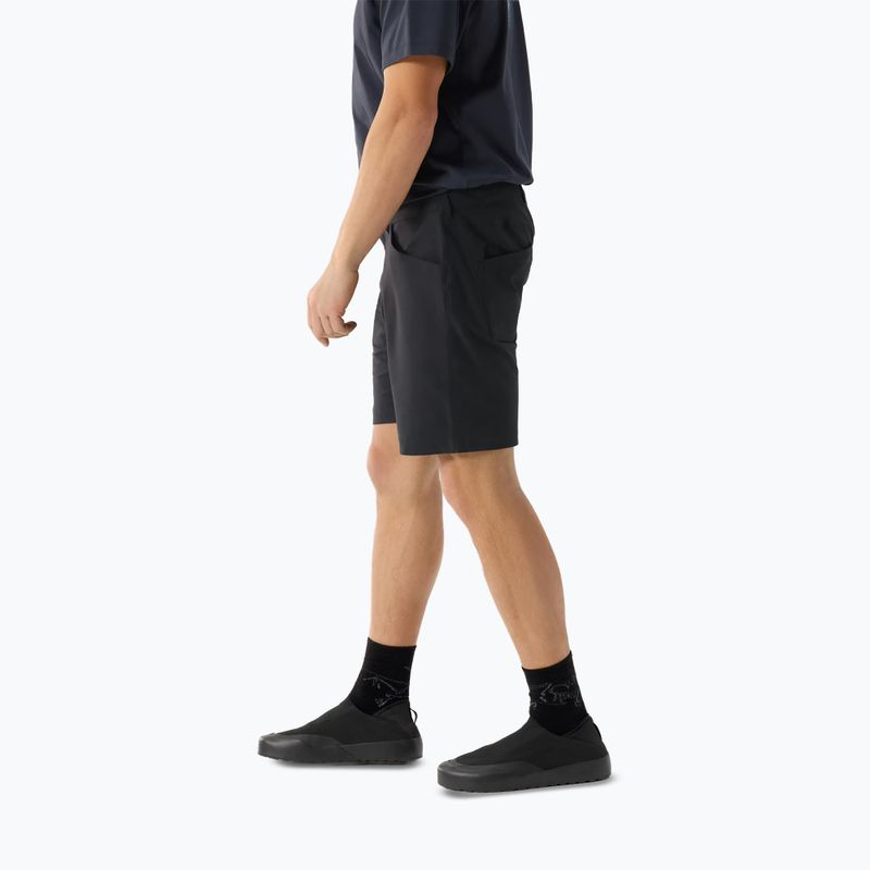 Шорти трекінгові чоловічі Arcteryx Kragg Cotton 9" black 4