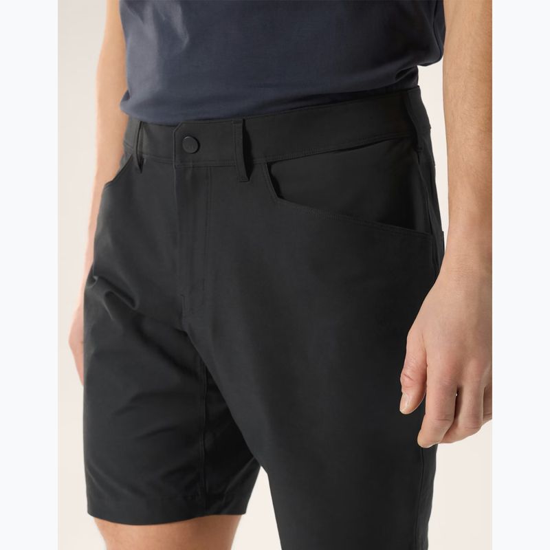 Шорти трекінгові чоловічі Arcteryx Kragg Cotton 9" black 5