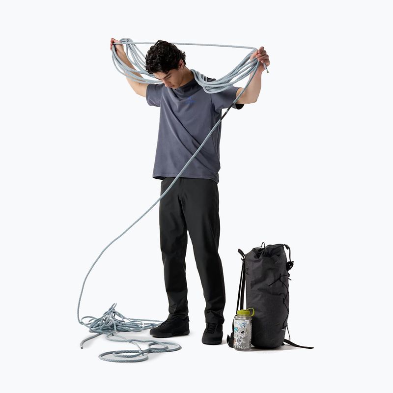 Футболка чоловіча Arc'teryx Kragg Sl Cotton Bird Word dk stratus/fluidity 2