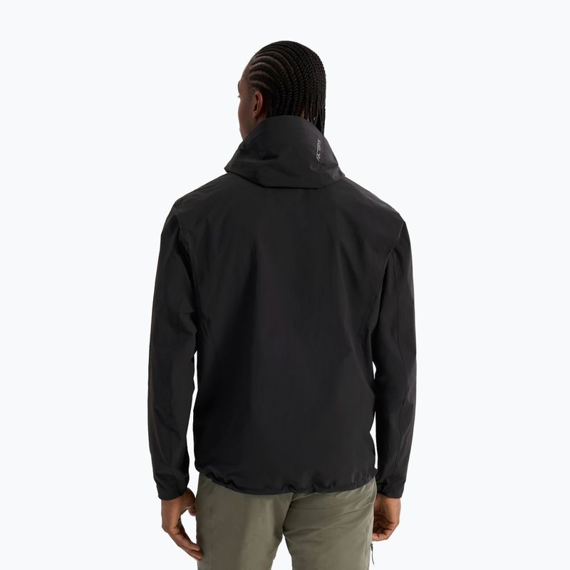 Куртка софтшелл чоловіча Arcteryx Gamma Lightweight Hoody black 3