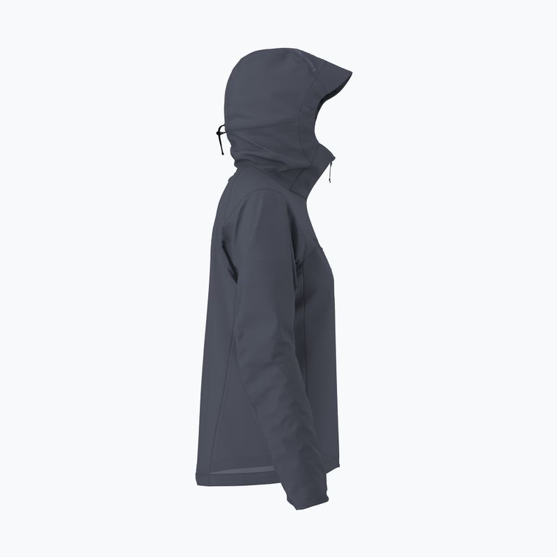 Куртка вітрозахисна жіноча Arcteryx Squamish Hoody dark stratus 4