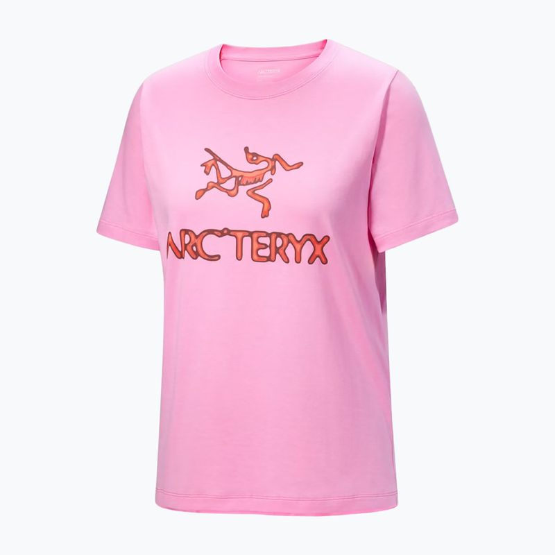 Футболка жіноча Arcteryx Kragg SL Cotton Heatmap Crew pineberry 5