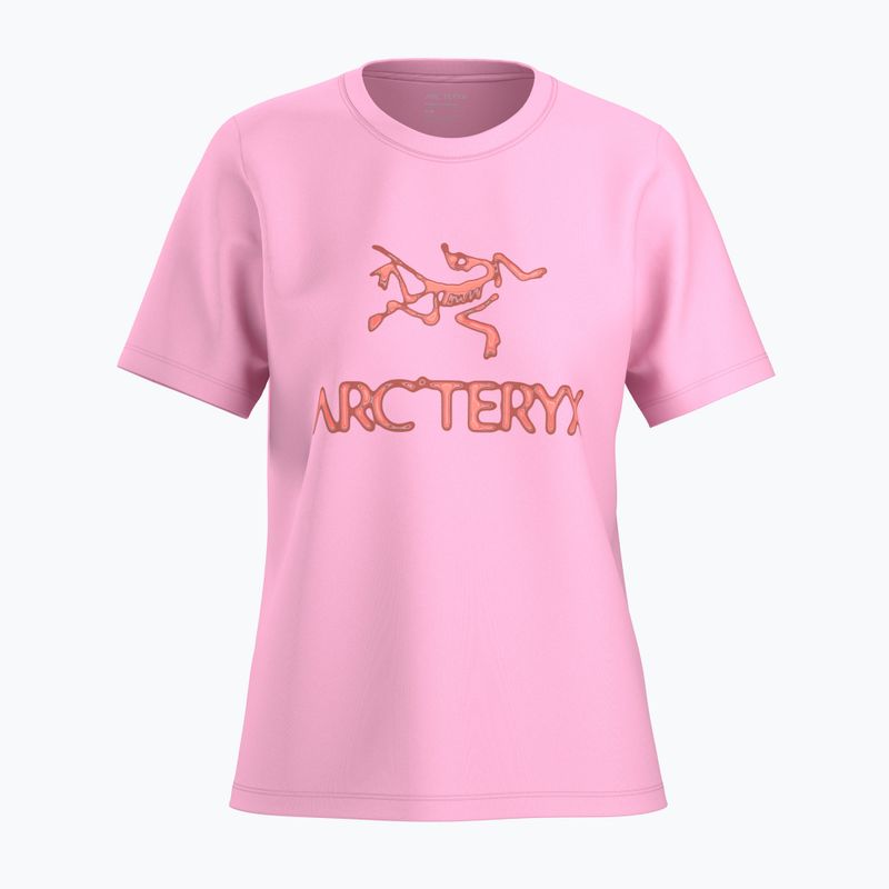 Футболка жіноча Arcteryx Kragg SL Cotton Heatmap Crew pineberry