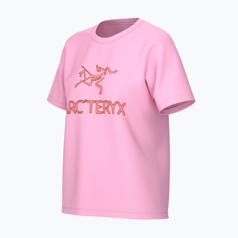 Футболка жіноча Arcteryx Kragg SL Cotton Heatmap Crew pineberry 3