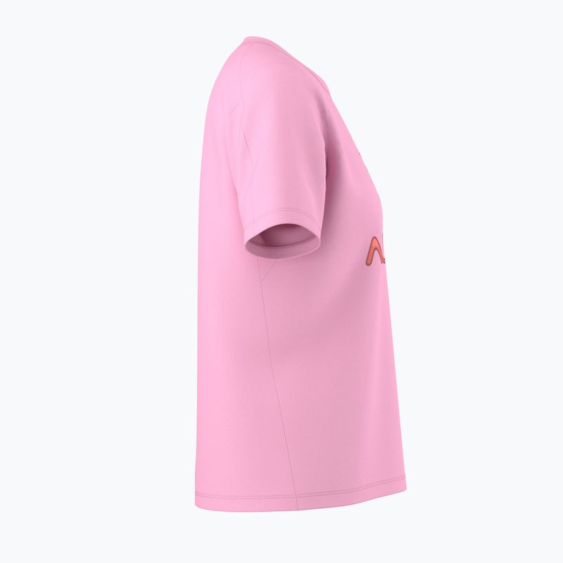 Футболка жіноча Arcteryx Kragg SL Cotton Heatmap Crew pineberry 4
