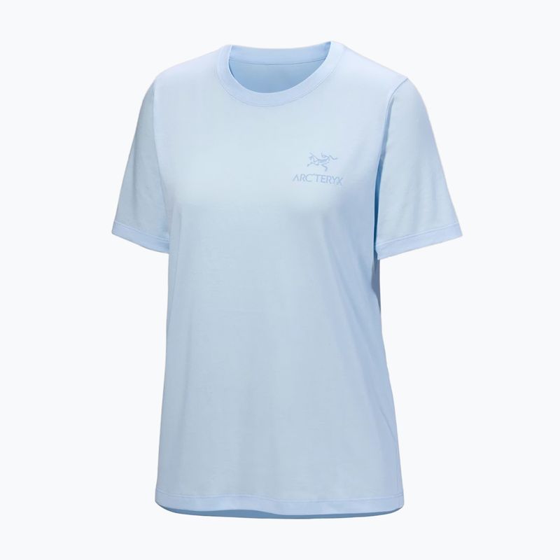 Футболка жіноча Arc'teryx Kragg Sl Cotton Emblem Crew mallow alpine blue 6