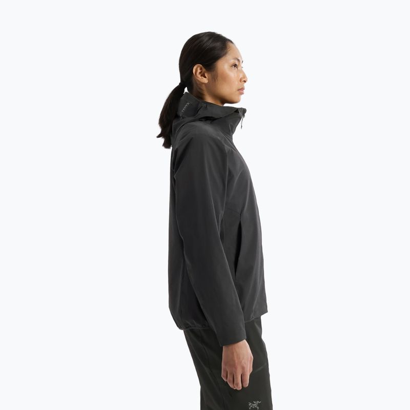 Куртка софтшелл жіноча Arcteryx Gamma Lightweight Hoody black 4
