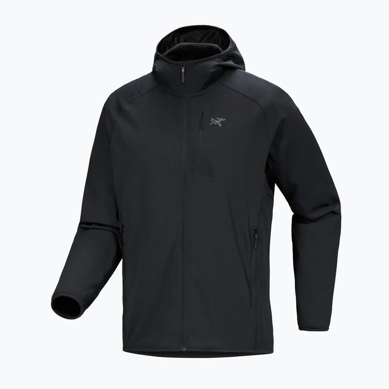 Кофта флісова чоловіча Arcteryx Delta Hoody black sapphire 7