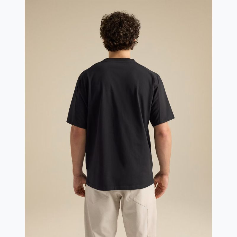 Футболка чоловіча Arcteryx Kragg Cotton Emblem Crew SS black 3