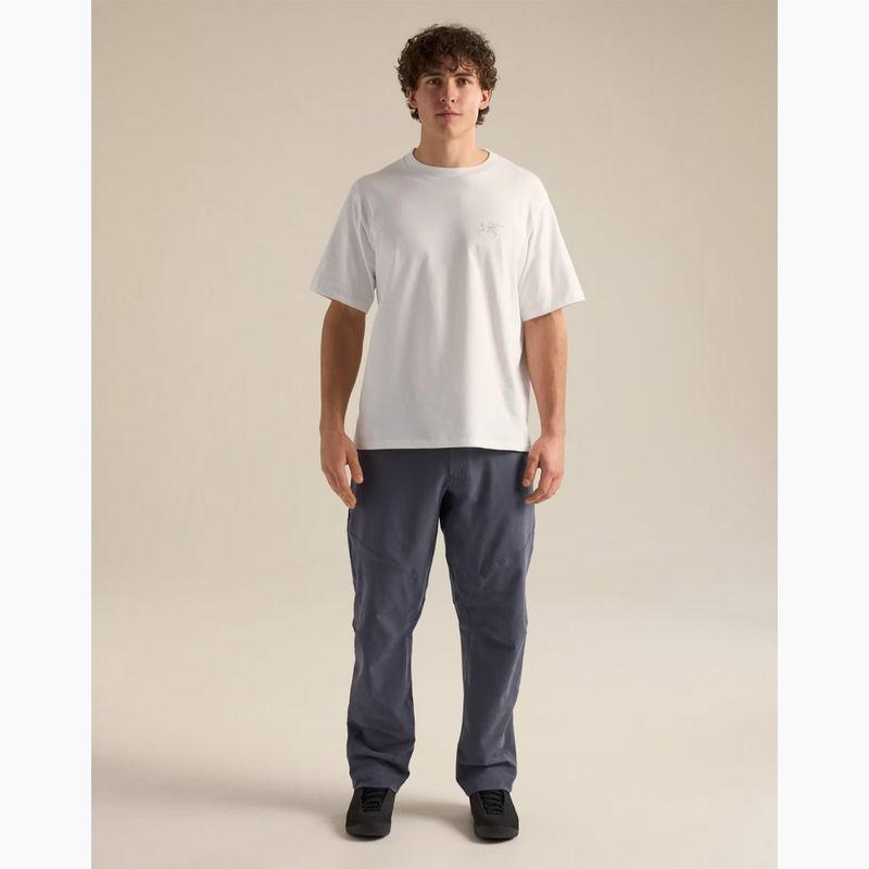 Футболка чоловіча Arcteryx Kragg Cotton Emblem Crew SS white light 2