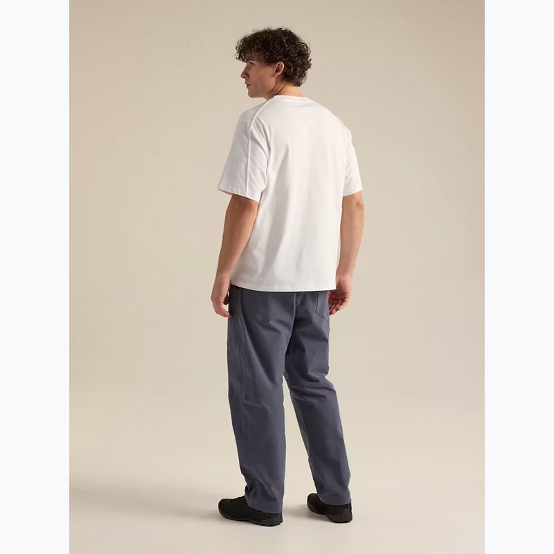 Футболка чоловіча Arcteryx Kragg Cotton Emblem Crew SS white light 4
