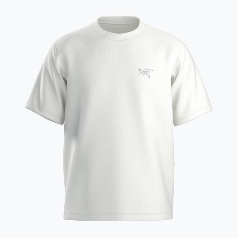 Футболка чоловіча Arcteryx Kragg Cotton Emblem Crew SS white light 8