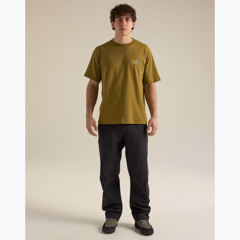 Футболка чоловіча Arcteryx Kragg Cotton Logo SS bracken 2