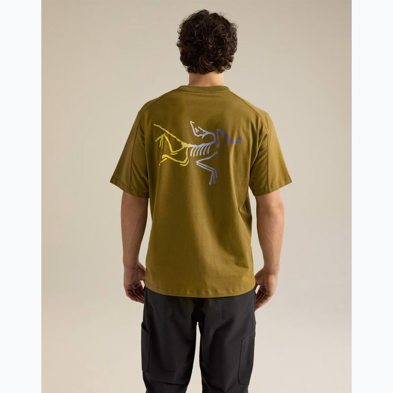 Футболка чоловіча Arcteryx Kragg Cotton Logo SS bracken 3