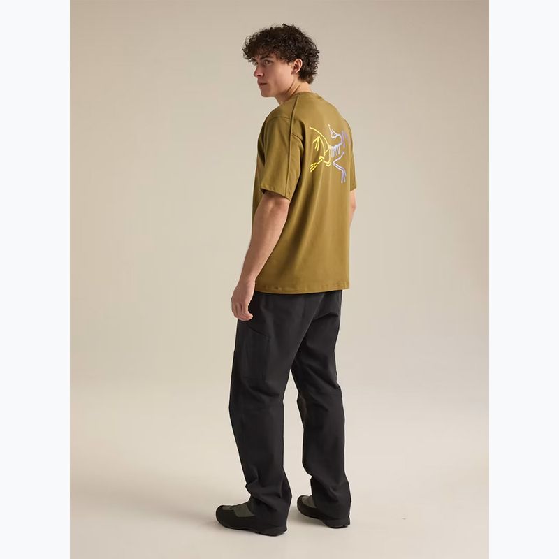 Футболка чоловіча Arcteryx Kragg Cotton Logo SS bracken 4