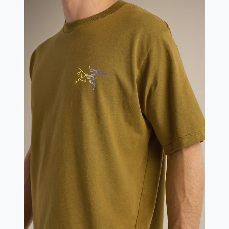 Футболка чоловіча Arcteryx Kragg Cotton Logo SS bracken 7