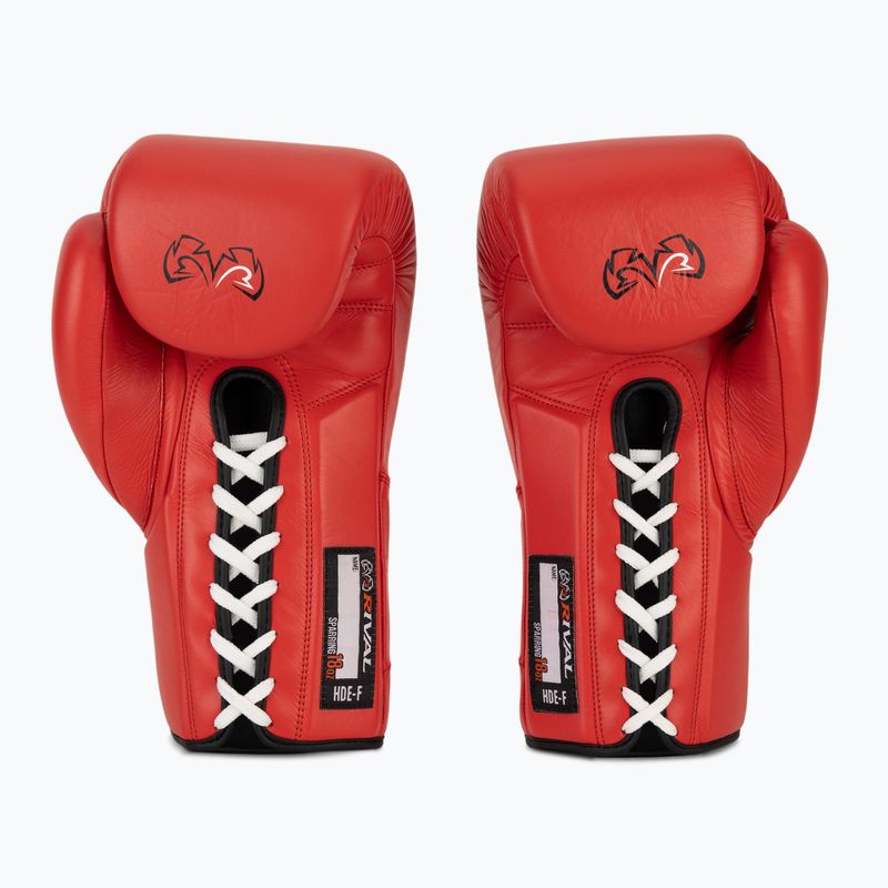 Рукавиці боксерські Rival RFX-Guerrero Sparring-HDE-F red 3