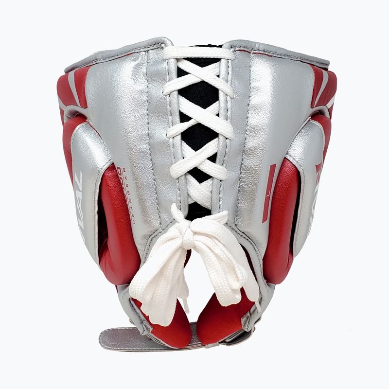 Шолом боксерський Rival RHG100 Professional Headgear red/silver 3
