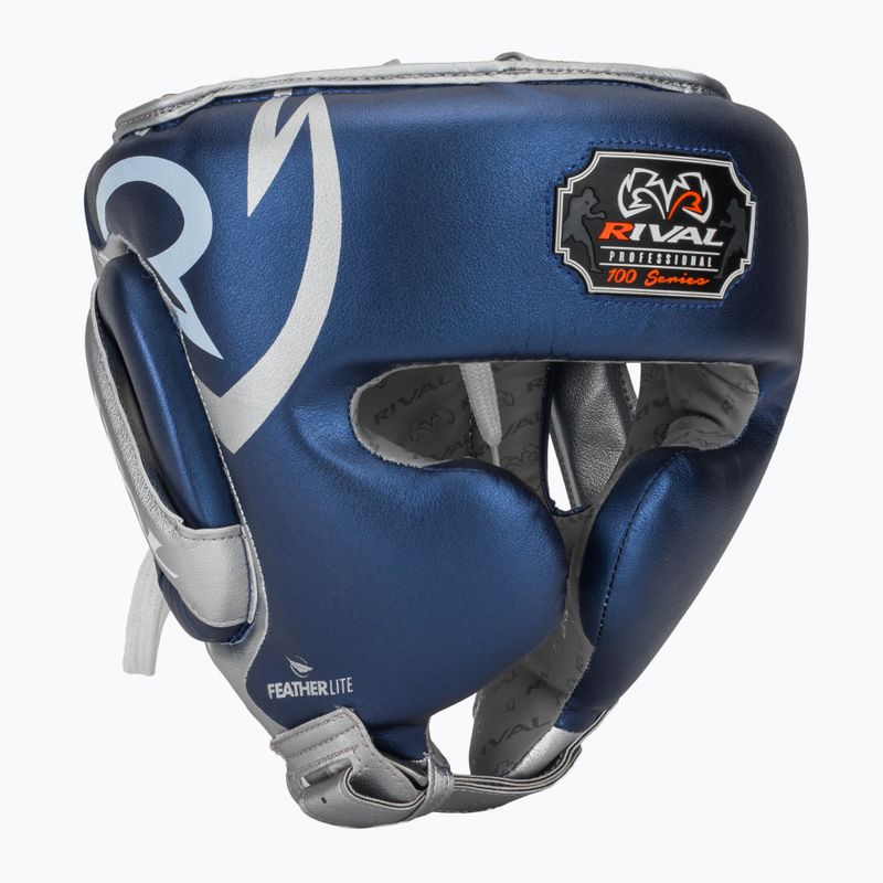 Шолом боксерський Rival RHG100 Professional Headgear blue/silver