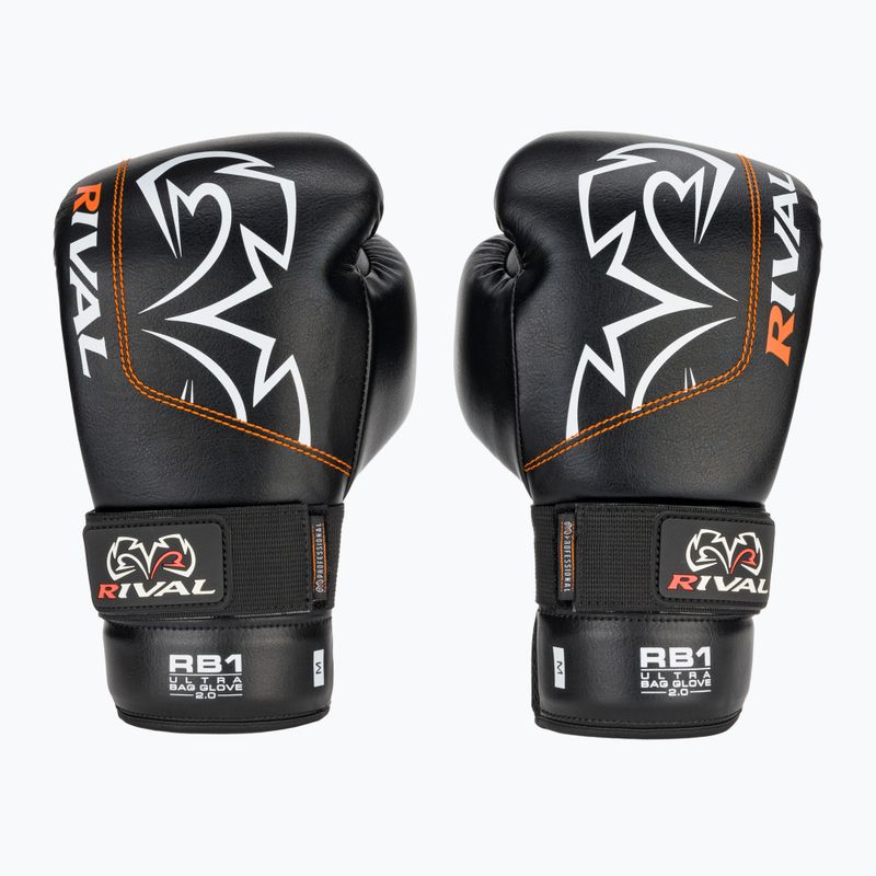 Рукавиці боксерські Rival RB1 Ultra Bag 2.0 l black 2
