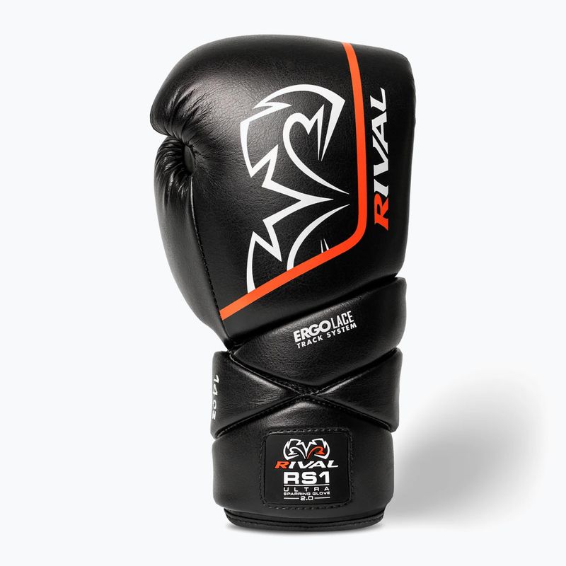 Боксерські рукавички Rival RS1 Ultra Sparring 2.0 black 3