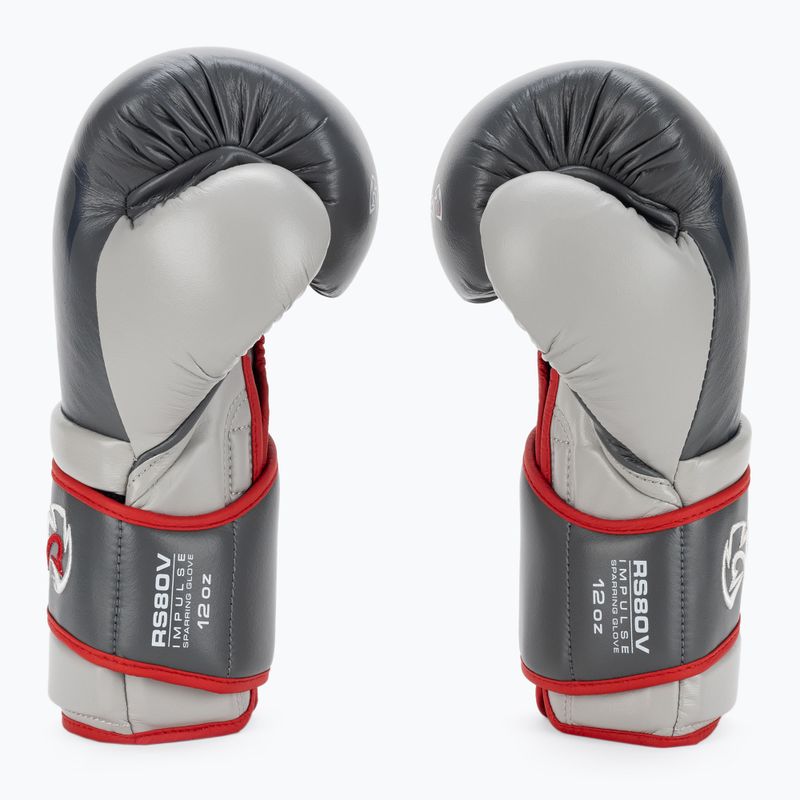 Рукавиці боксерські Rival Impulse Sparring гrey 3