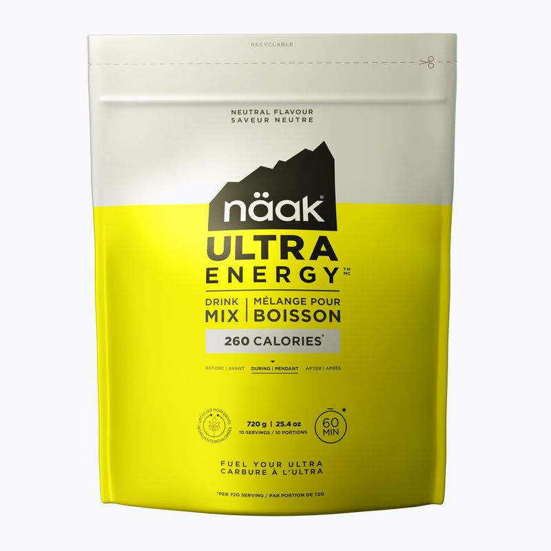 Напій енергетичний Näak Ultra Energy Drink Mix 700 г neutral