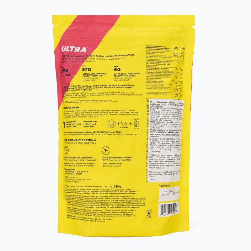 Енергетичний напій Näak Ultra Drink Mix 720 g watermelon 2