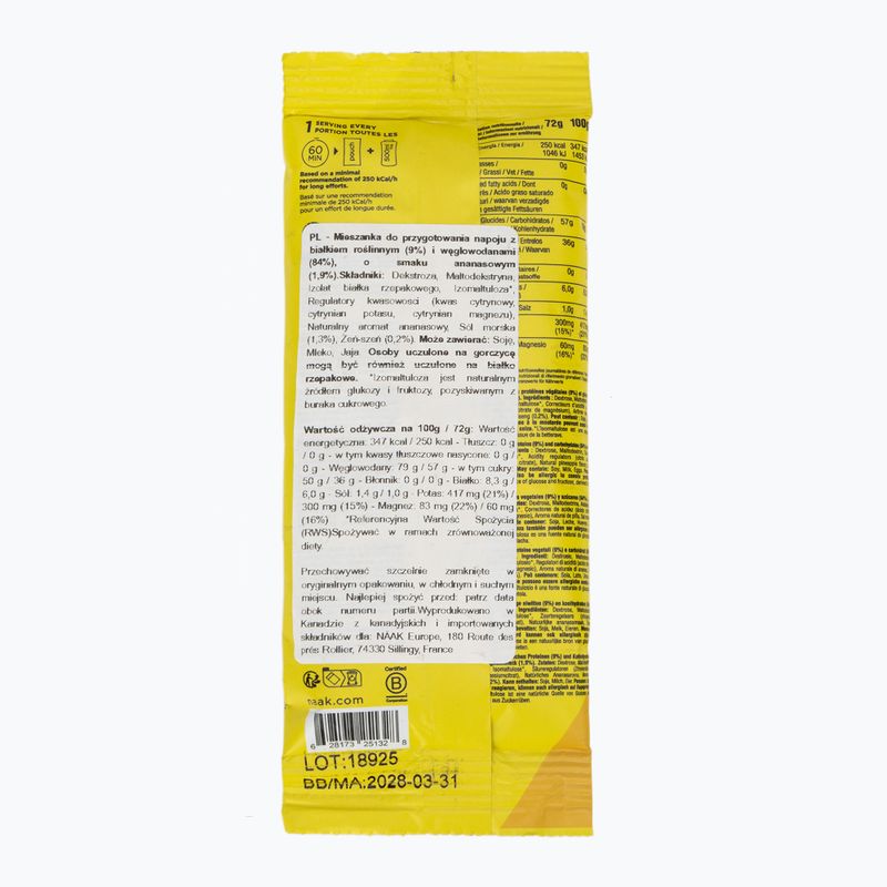 Енергетичний напій Näak Energy Mix Pineapple Ginseng 2