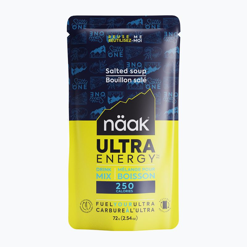 Напій енергетичний Näak Ultra Energy Drink Mix 72 г salted soup