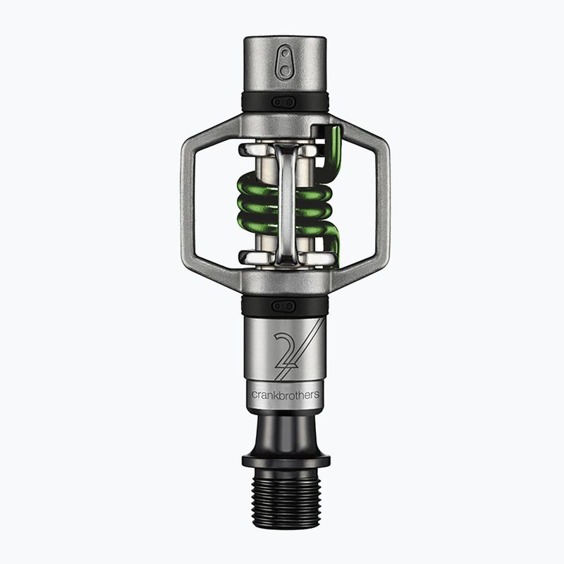 Crankbrothers Eggbeater 2 велосипедні педалі чорний/зелений 5