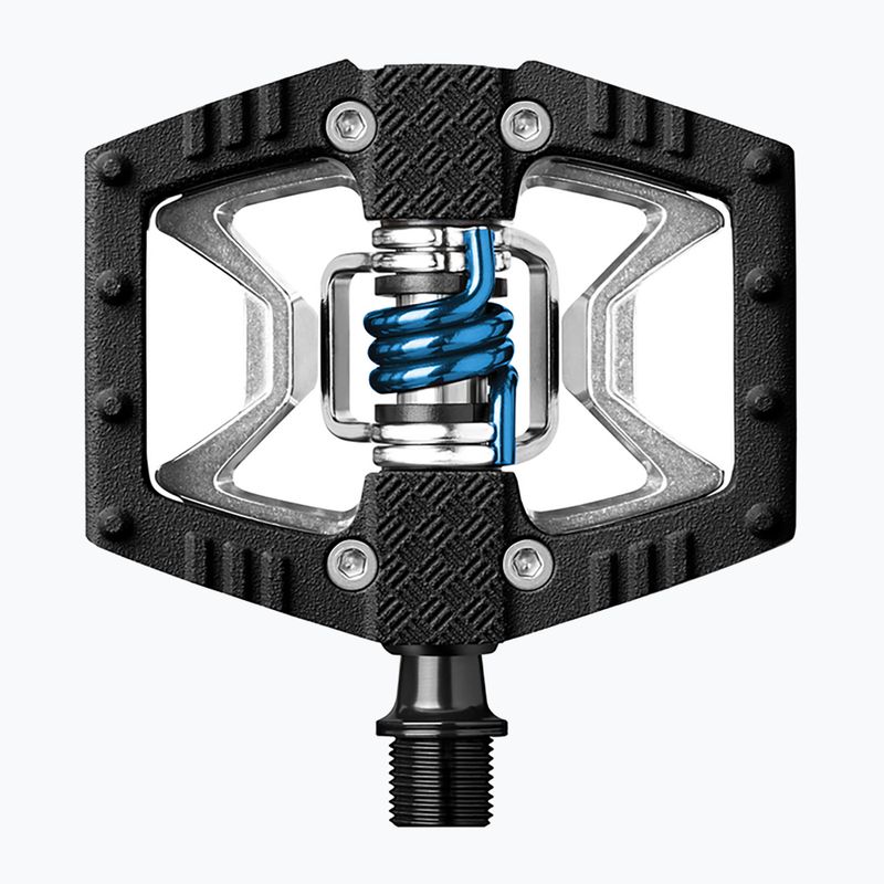 Велосипедні педалі Crankbrothers Double Shot 2 чорні/сріблясті/сині 6