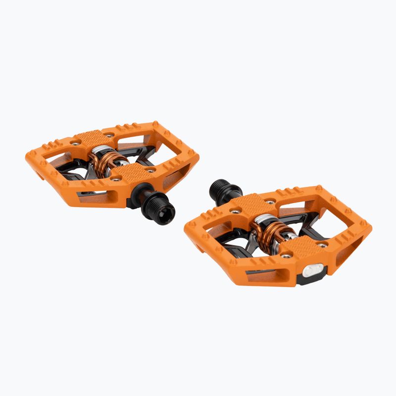 Велосипедні педалі Crankbrothers Double Shot 2 помаранчеві/чорні/помаранчеві 2