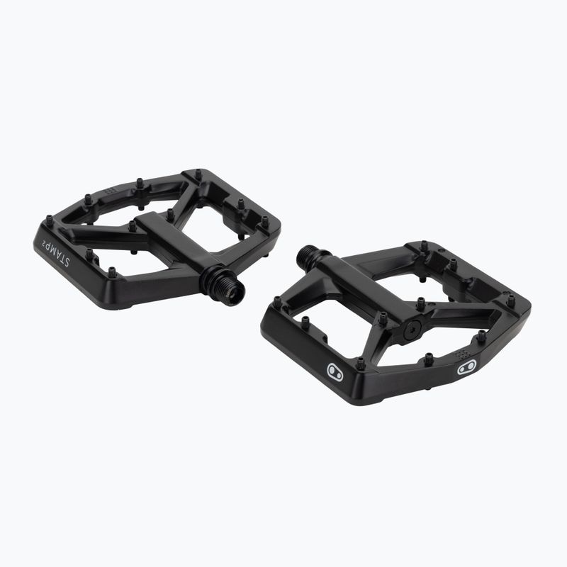 Crankbrothers Stamp 2 чорні велосипедні педалі