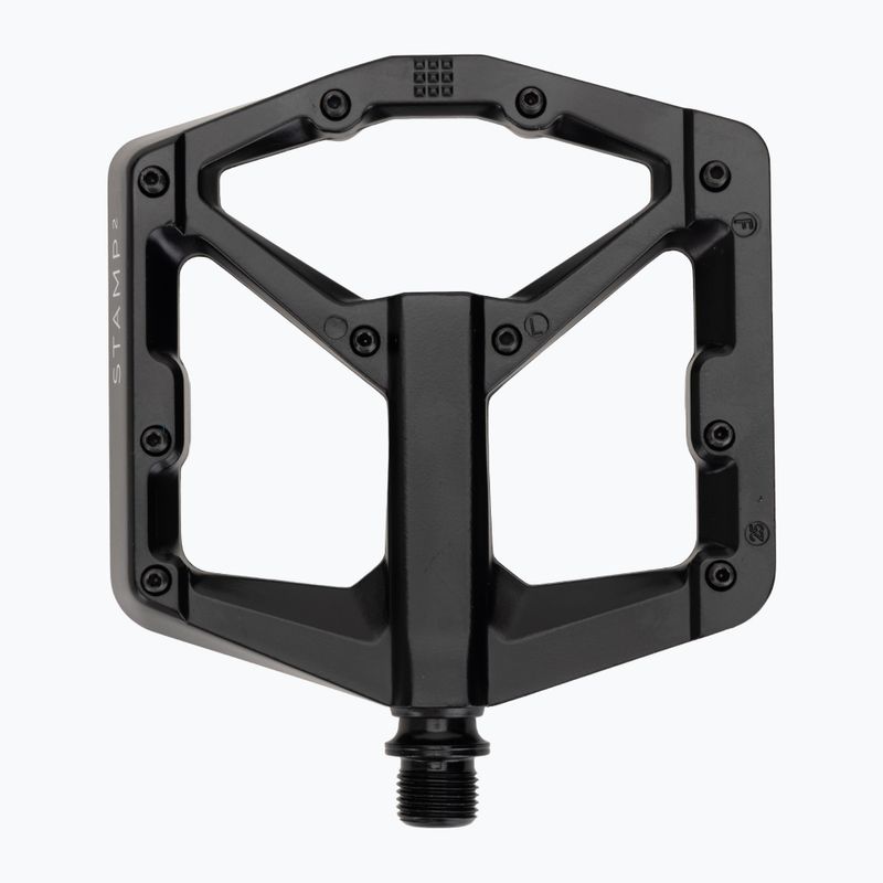 Crankbrothers Stamp 2 чорні велосипедні педалі 4