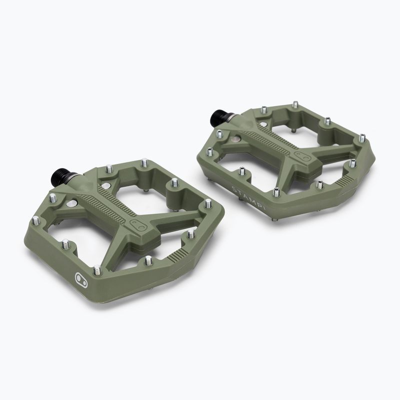 Зелені велосипедні педалі Crankbrothers Stamp 1 Gen2 2