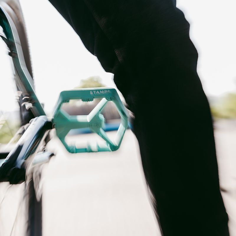 Велосипедні педалі Crankbrothers Stamp 0 turquoise 6