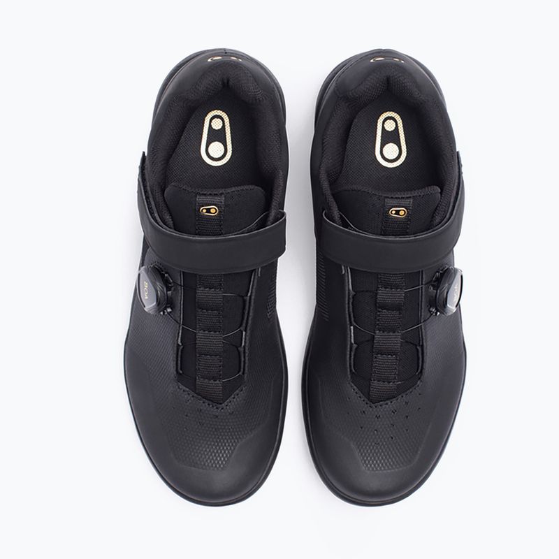 Кросівки велосипедні на платформі Crankbrothers Stamp Boa black/gold/black 13