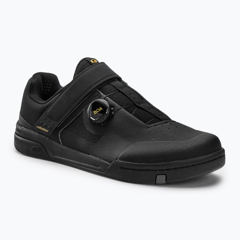 Кросівки велосипедні на платформі Crankbrothers Stamp Boa black/gold/black