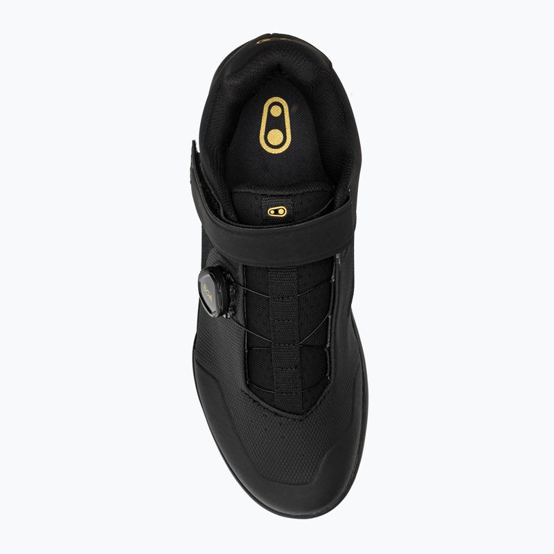 Кросівки велосипедні на платформі Crankbrothers Stamp Boa black/gold/black 6