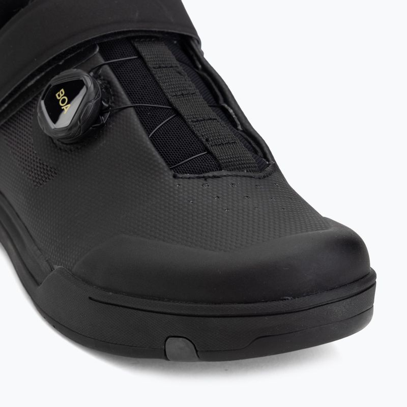 Кросівки велосипедні MTB Crankbrothers Mallet BOA black/gold/black outsole 7