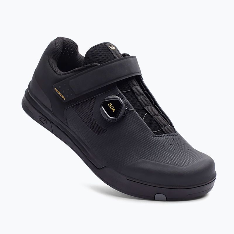 Кросівки велосипедні MTB Crankbrothers Mallet BOA black/gold/black outsole 3